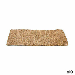 Gift Decor Tapis 65 x 45 cm Marron (10 Unités) 