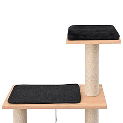 Acheter Arbre à chat,niche pour chat avec tapis à gratter en sisal 123 cm -MN73435