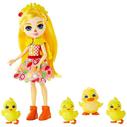 Enchantimals Dinah et la Famille Canard - Mini-poupée - 4 ans et +