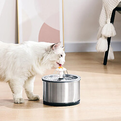 Universal Fontaine automatique d'eau pour chat, distributeur d'eau PET de 84 oz/2,5 l, filtre de filtration, eau électrique pour la santé et l'hygiène des petits chiens | Fournitures d'arrosage pour l'alimentation des chats