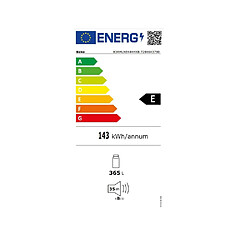 Réfrigérateur 1 porte 60cm 365l nofrost - B3RMLNE444HXB - BEKO