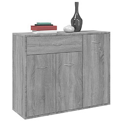 Acheter Maison Chic Buffet,Meuble de Rangement,commode pour salon,Cuisine Sonoma gris 88x30x70 cm Bois d'ingénierie -MN34127