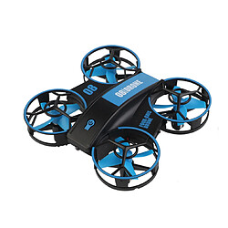 D74 2 Batterie Bleu Mini Drondrone UFO Vol Rotant Drone Drone Pression de l'air Fixe Hauteur Contrôle de la télécommande Toy avec lumière LED 