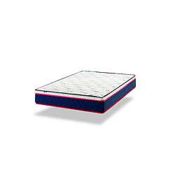 Incroyable Literie HANAE | Effet surmatelas supérieur intégré | Mousse HR 35 kg | Fabrication France 160x200