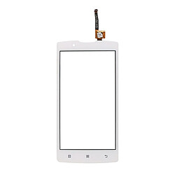 Wewoo Pièce détachée pour Lenovo A2010 écran blanc écran tactile (seul sans le LCD) numériseur Assemblée