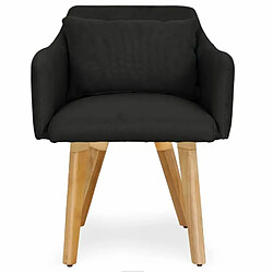 Avis Paris Prix Fauteuil Scandinave Alan 70cm Noir