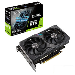 ASUS GeForce RTX 3060 V2 - DUAL - 12 Go Carte graphique Gaming - PCI-Express 4.0 - 12 Go GDRR6 - 192 bits