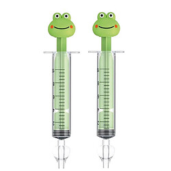 VOG Protect VP Santé Mouche Bébé Seringues Grenouille Sans Bisphénol A - 4 mois et plus Vert