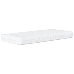 Maison Chic Lit de jour avec matelas, Lit de repos Lit d'invité pour Salon Chambre,Canapé-lit gris clair 90x200 cm velours -MN95007 pas cher