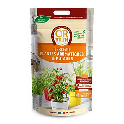 OR BRUN TERREAU POTAGER ET AROMATIQUE 4L 