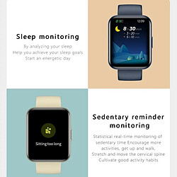 Yonis Montre Connectée IP68 Suivi Santé Sommeil pas cher