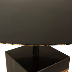 Avis Table Basse Thai Natura Noir Doré 81 x 47 x 81 cm