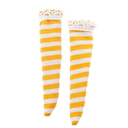 1/6 Stripe Jaune Bas Chaussettes Pour BJD Blythe Poupées Vêtements Accessoires 1/6 BJD Bas