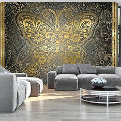 Paris Prix Papier Peint Golden Butterfly 105 x 150 cm