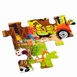 Puzzle 16 pieces Day on the farm pas cher