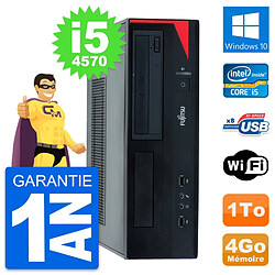 PC Fujitsu Esprimo E520 DT Intel i5-4570 RAM 4Go Disque Dur 1To Windows 10 Wifi · Occasion 