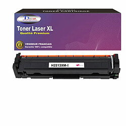 T3AZUR - Toner Laser compatible avec HP Color LaserJet Pro MFP M283cdw, M283fdn, M283fdw, W2213X remplace HP 207X Magenta (avec puce) 