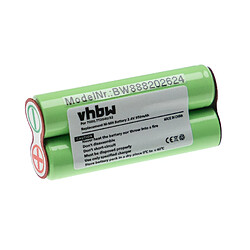 vhbw Batterie compatible avec Philips Bodygroom Series 7000, TT2029, TT2030, TT2036 rasoir tondeuse électrique (950mAh, 2,4V, NiMH) 