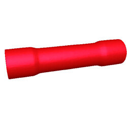 Bizline manchon longueur 25 mm rouge - boite de 100