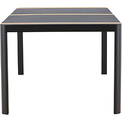 Acheter Venture Home Table de repas extérieure 6 places Togo noir.