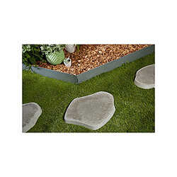 Avis Jardinex Bordure jardin dro... - Gris galvanisé