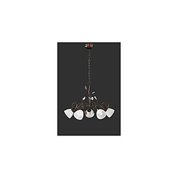 TRIO LIGHTING Chandelier Traditio Rouille Antique 5x40W E14 