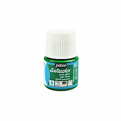 Pebeo Peinture textile Setacolor opaque effet daim - Vert - 45 ml