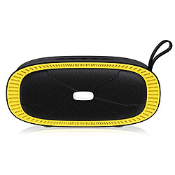 Yonis Enceinte Bluetooth Bicolore TWS Autonomie 5h Enceinte Bluetooth Bicolore Avec Poignée Support TWS Fonctions Multiples Autonomie 5h Jaune YONIS