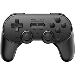 Cstore Manette Sans Fil Bluetooth - 8bitDo Pro2 Black Edition - Switch, PC, Android, Raspberry Pi