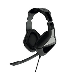 Gioteck HC2+ Micro Casque Jack 3.5mm Filaire Circum-Auriculaire Contrôle Vocale Noir 