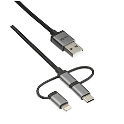 Avis Trust 22693 câble USB 1 m USB 2.0 USB A Micro-USB B Noir, Argent