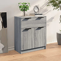 Avis Maison Chic Buffet,Meuble de Rangement,commode pour salon,Cuisine Sonoma gris 60x30x70 cm Bois d'ingénierie -MN64779