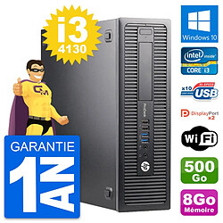 PC HP ProDesk 600 G1 SFF Intel Core i3-4130 RAM 8Go Disque 500Go Windows 10 Wifi · Occasion 