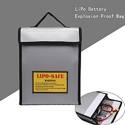 Protection batterie LiPo Antidéflagrant Fireproof Guard Safe Bag 23x30x5cm