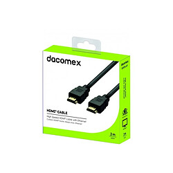 ABI DIFFUSION DACOMEX Cordon HDMI haute vitesse avec Ethernet - 2 m 