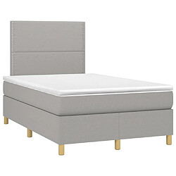 Avis Sommier à lattes,Cadre à lattes de lit et matelas et LED pour Adulte Gris clair 120x200 cm -MN10862