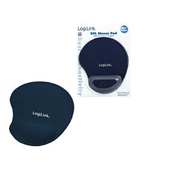 LOGILINK Tapis de souris bleu avec repose poignet Gel 