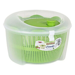 Totalcadeau Essoreuse à salade 4,5 L Plastique (ø 24,5 x 16 cm) Couleur - Bleu pas cher