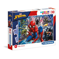 Clementoni- Puzzle Spiderman 30 pièces, 20250, Multicolore 