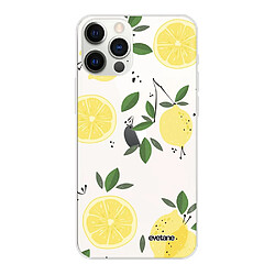 Evetane Coque iPhone 12/12 Pro souple silicone transparente Coque iPhone 12/12 Pro souple transparente Citrons Motif Ecriture Tendance Evetane.