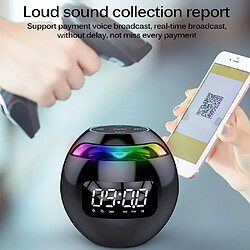 Avis Universal Portable Wireless Subwoofer Stéréo Surround Bluetooth Haut-parleur Extérieur Mini Haut-parleur Smartphone Tablette PC | Noir