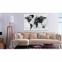 Paris Prix Tableau Imprimé Colourless World Wide 60 x 90 cm