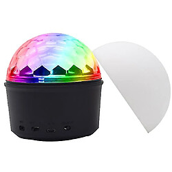 Universal Yh-Disco Party Party Disco Lights Music Light Effets LED avec haut-parleur Bluetooth et télécommande pour Disco Party (noir)