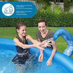 Piscine Gonflable pour Enfants Bestway OctoPool 274x76 cm avec 4 Tentacules Couleur Bleu avec Capacité de 3153 Litres 