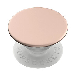 PopSockets - Support et Grip Interchangeable pour Smartphone et Tablette - Aluminum Rose Gold 