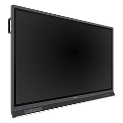 Viewsonic IFP6552-1A affichage de messages Écran plat interactif 165,1 cm (65") 350 cd/m² 4K Ultra HD Noir Écran tactile Intégré dans le processeur Android 9