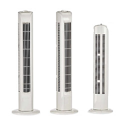 VENTILATEUR TOUR BLANC VENTILATEUR COLONNE - 3 VITESSES - OSCILLATION - SILENCIEUX - 45 W+Argon VENTILATEUR TOUR BLANC VENTILATEUR COLONNE - 3 VITESSES - OSCILLATION - SILENCIEUX - 45 W+BLANC