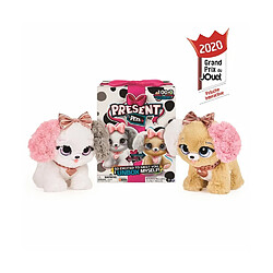 Spin Master PRESENT PETS Surprise Fancy Pups - 6051197 - Peluche chien interactif et sonore - Jeu Jouet enfant - Unboxing - Modele aléatoire