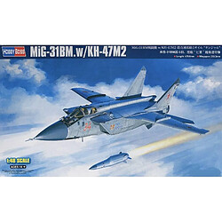 Hobby Boss Maquette Avion Mig-31bm. W/kh-47m2