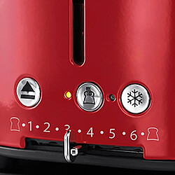 Acheter Grille-pains 2 fentes 1300w rouge - 21680-56 - RUSSELL HOBBS